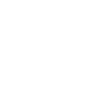 Haut-Icon mit Häkchen