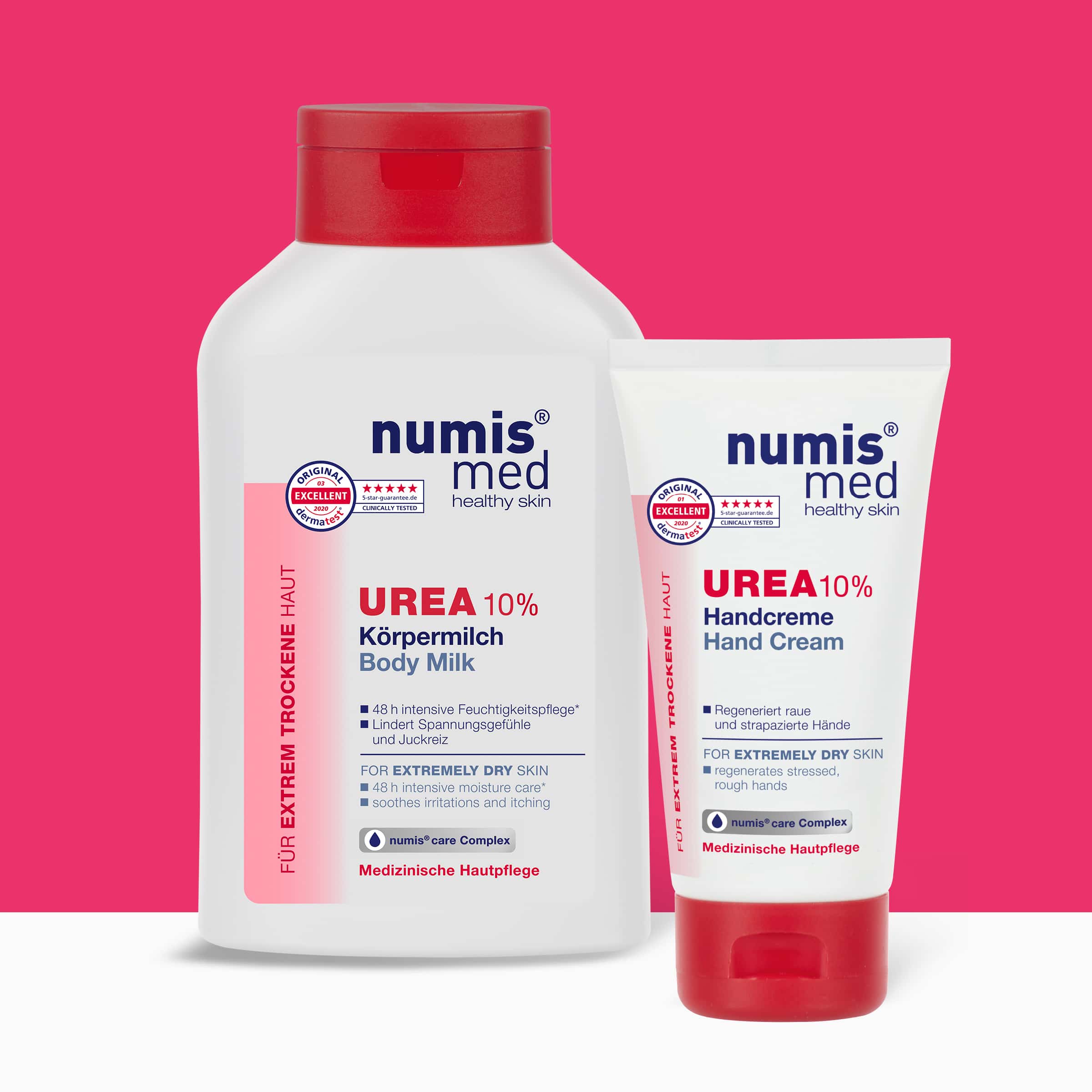 Serie UREA Bodymilk und UREA Handcreme