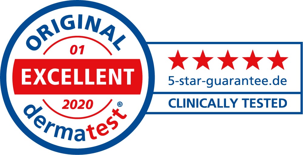 5 star seal from dermatest